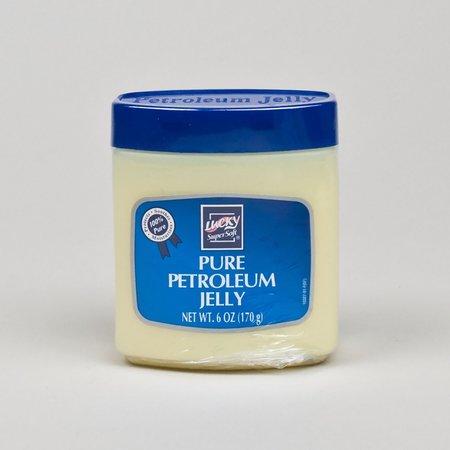 LUCKY SUPER SOFT White Petroleum Jelly 6 oz 8146T